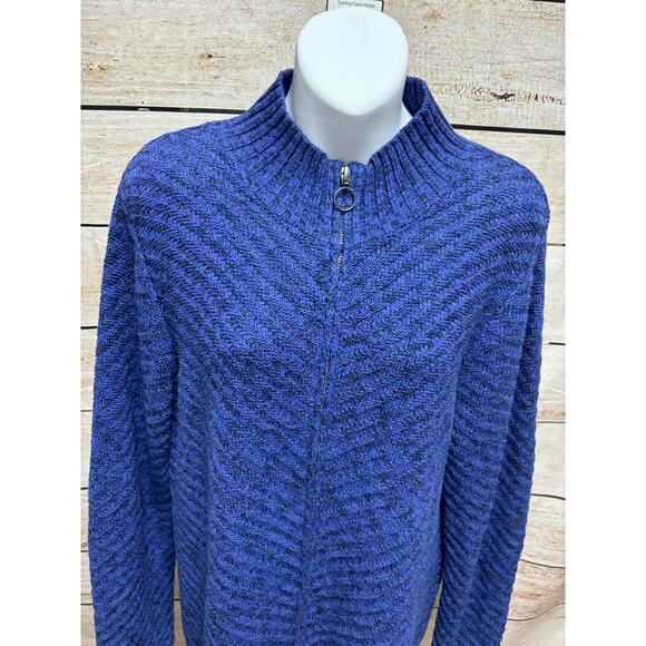 Nomadic Traders Womens Sweater Size XL 1/2 Zip Pullover Large Long Sleeve Ramie - Picture 10 of 12